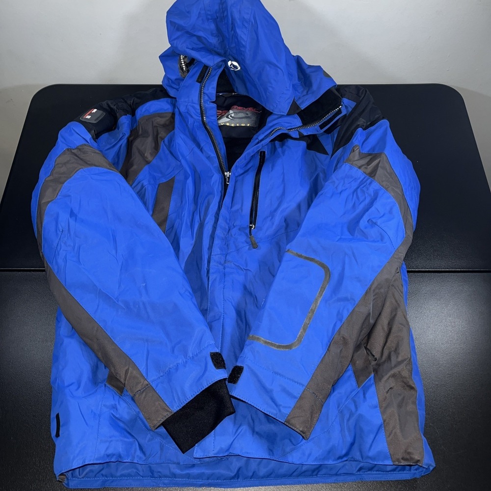 Obermeyer Vector Recco Ski Snow Jacket Blue S Small Men's Tangent 71203